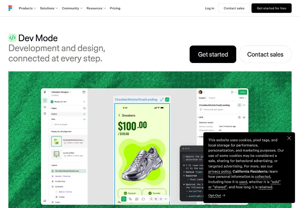 Frozen desktop dev-mode page